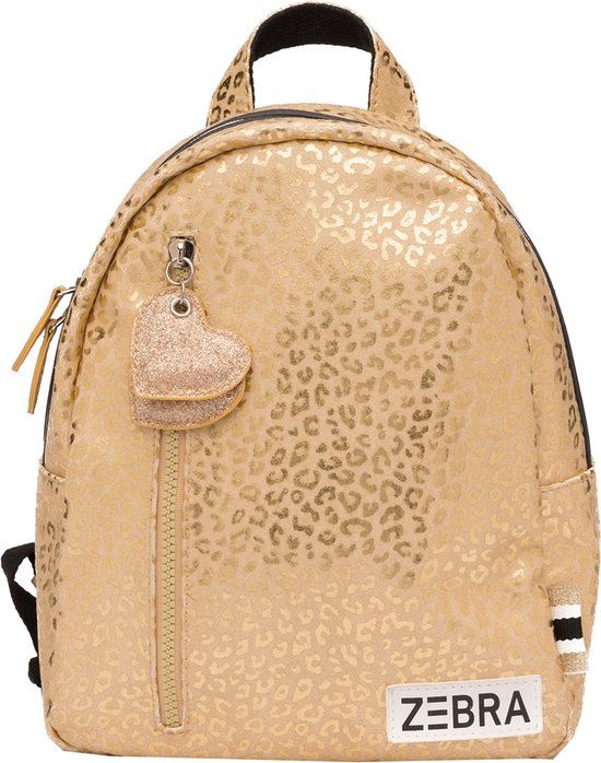 Zebra Girls Rugzak - Gold Leopard - 8L - Imitatieleer - Unisex