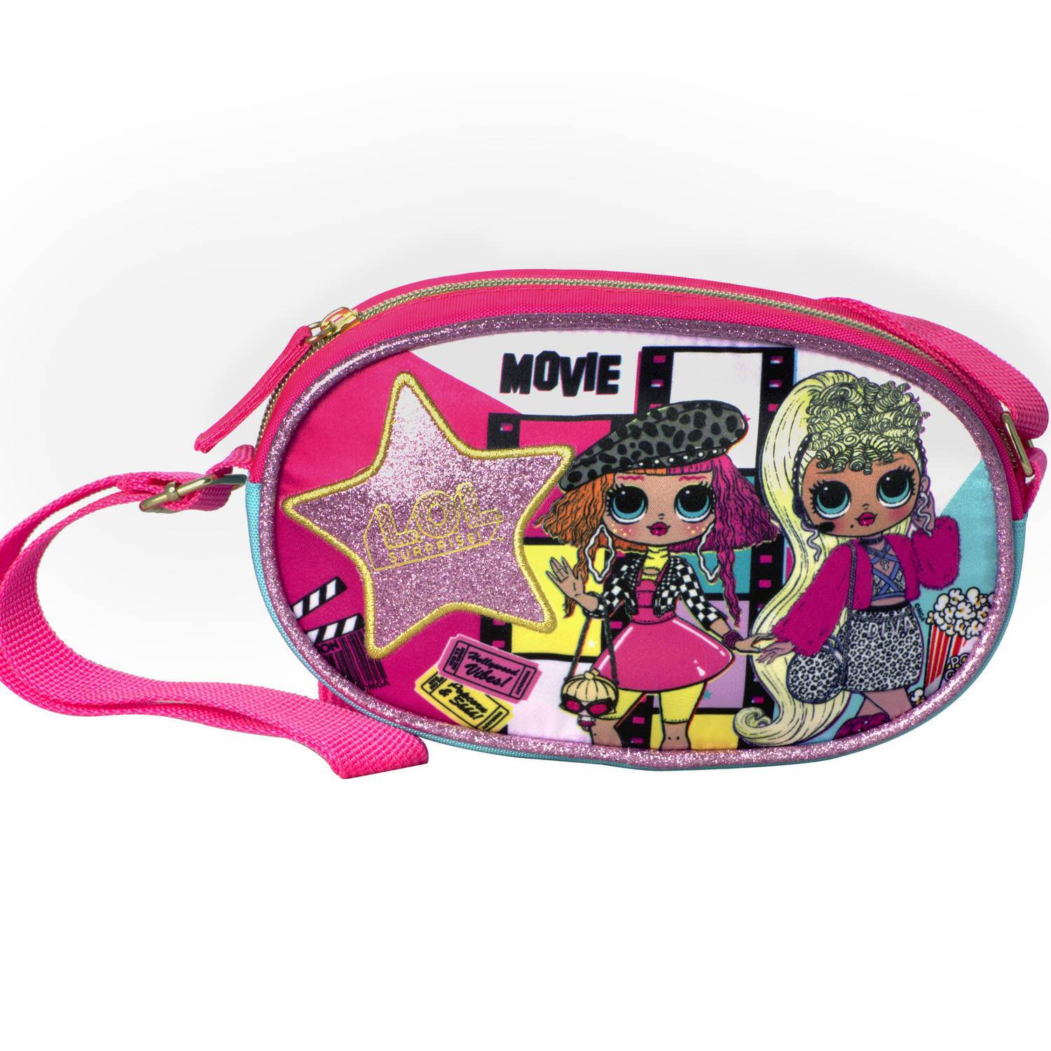 Simbashop lol surprise! schoudertas movie night - 20 x 12 x 6 cm - polyester