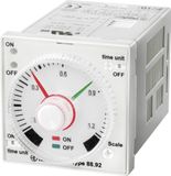 Finder 88.92.0.240.0000 Tijdrelais voor frontopbouw Multifunctioneel