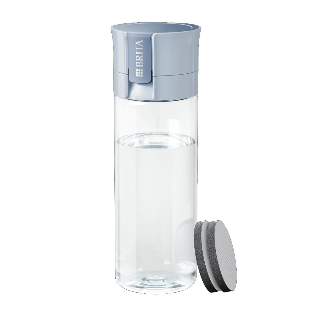 Brita Vital Water Filtration Bottle - 0.6L - Light Blue