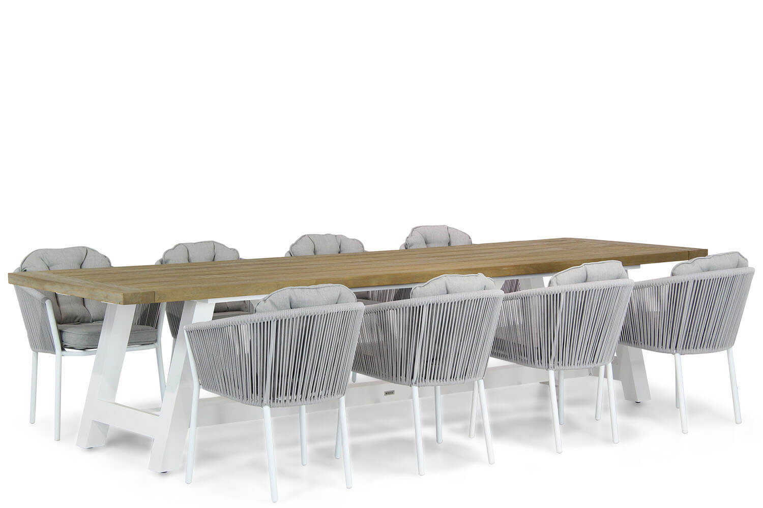 Santika Furniture Santika Novita/Florence 330 cm dining tuinset 9-delig