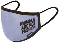 Arch Max Mondkapje Animals Are Not Fashion Noir, Violet, Bleu S-M