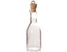 INNSPIRO Hanger glazen fles transparant met kurksluiting 17x50mm.