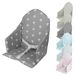 Monsieur Bébé Coussin D'Assise Universel Miam Avec Harnais Pour Chaise Haute Bébé - Gris Foncé Brocolis
