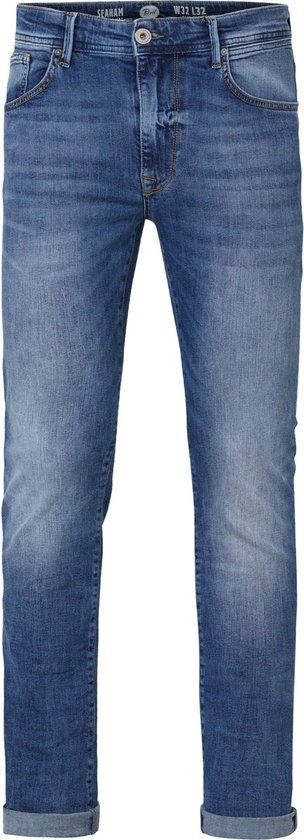 Petrol Industries Seaham Future Proof Slim Fit Jeans - Blauw - Maat 38 - Heren