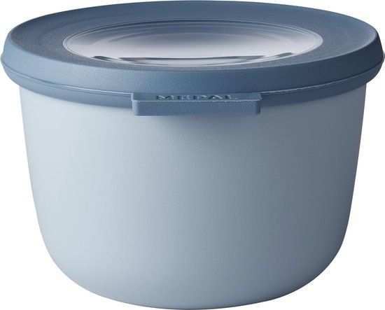 Mepal Cirqula Vershouddoos - 500 ml - Nordic Blue - Rond