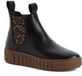 Tamaris Dames Chelseaboot 1-25403-43 090 Zwart Leer Maat 41