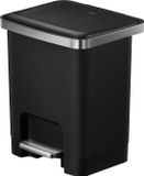 EKO Hana 2 Pedaalemmer 15 liter Plastic Zwart