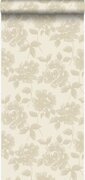 Origin Wallcoverings behang rozen crème - 347031 - 53 cm x 10,05 m