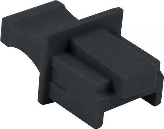 InLine RJ45 Afsluitcovers - 10 stuks - Zwart