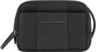 PIQUADRO Toilettas Brief2 Beauty Case With Wide Opening Nero Zwart