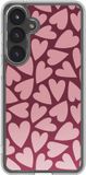 imoshion Hoesje - Geschikt voor Samsung Galaxy S24 FE - Design hoesje - Hearty Blush