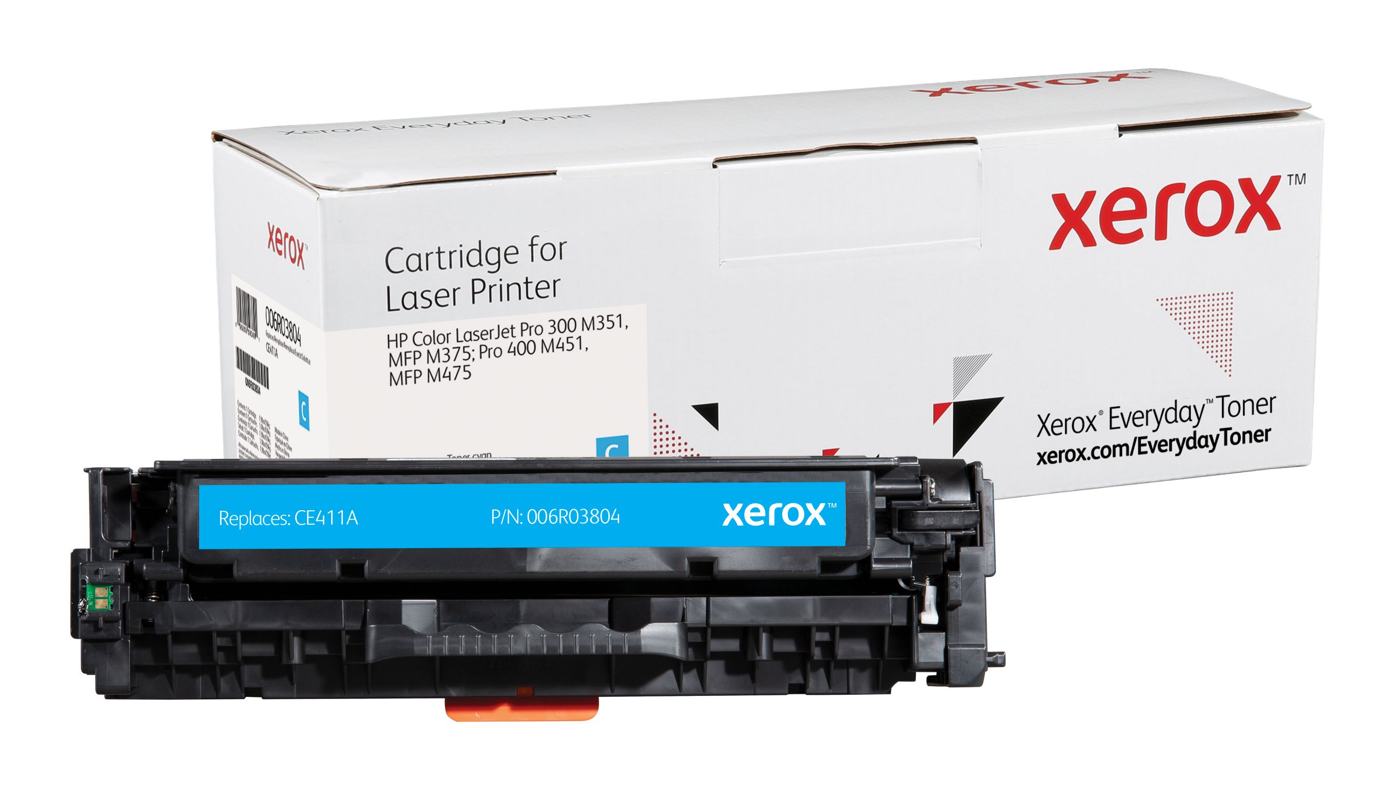 Xerox Everyday Cyaan Toner - Vervangt HP 305A (CE411A) - 006R03804