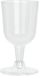 Excellent Houseware Wijnglazen - 4x - transparant - kunststof - 160ml