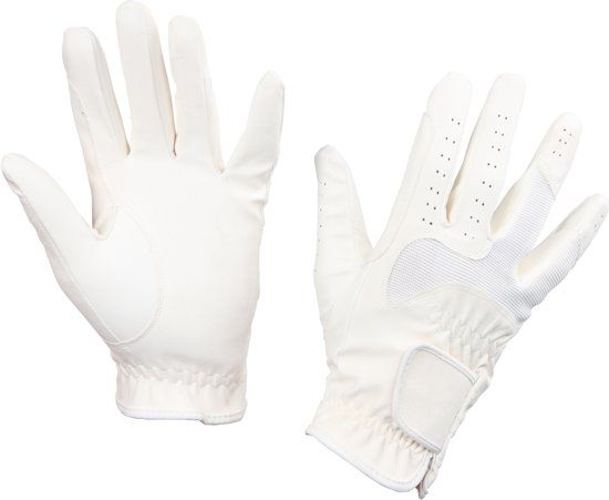 Covalliero Rijhandschoen GLORIA Wit, maat L