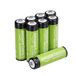 Amazon Basics 8 stuks oplaadbare AA NiMH-batterijen, 2000 mAh, 1000x op te laden, voorgeladen