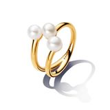 Pandora Moments Blühende Rose Ring aus Sterling Silber mit Zirkonia Steinen, Größe: 58, 193215C01-58