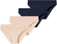 Schiesser Invisible Light slip Vrouwen XXL sand, nachtblau Effen