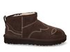 UGG Boots 'Classic Ultra Mini Western' chocoladebruin