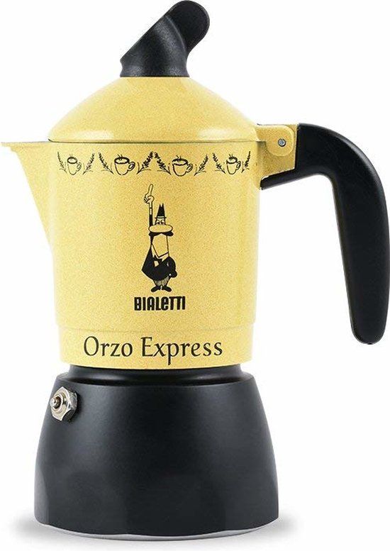 Bialetti Orzo Express 2 - Geel/Zilver