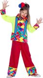 Wilbers & Wilbers Clown Kostuum Kind Fizzle - Maat 116