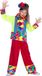 Wilbers & Wilbers Clown Kostuum Kind Fizzle - Maat 116
