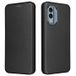 Nokia Étui à Rabat X30 avec Porte-Cartes - Fibre de Carbone - Noir