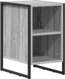 vidaXL Nachtkastje Grijs Sonoma 39.5 x 30 x 50 cm Bewerkt hout