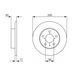 BOSCH Disque de frein (0 986 478 444)