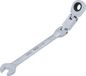 BGS technic BGS Dubbelscharnierende ratelring-steeksleutel plooibaar 8 mm