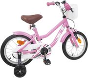 vidaXL Kinderfiets 12 Inch Licht Roze