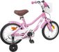 vidaXL Vélo enfant 12 pouce rose clair