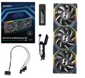Lian Li UNI FAN SL Wireless LCD 120mm Zwart 3 stuks
