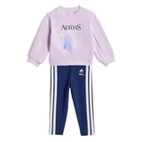 adidas Bebé-Niñas ADIDAS DISNEY FROZEN JOGGER, ice lavender/dark blue, 3-4 Years