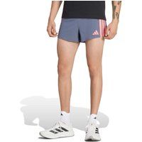 Adidas Adizero Gel 3in Hardloopshorts Heren - grijs, koraal, Maat M