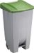 Sunware Afvalcontainer/rolemmer - pedaalemmer Basic - groen - 120 liter