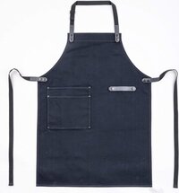 Ooni Pizzaiolo Schort - Donkerblauw - Leer/Katoen - One size