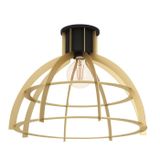 EGLO STILLINGTON plafondverlichting E27 Zwart, Goud