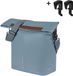 Basil City Fietsshopper MIK Hooks 16L Graphite Blau