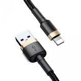 Baseus CALKLF-CV1 Lightning-kabel 2 m Zwart, Goud