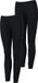 Campri Thermobroek (2-PACK) Dames XL - Zwart