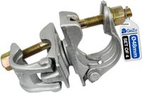 GEZU IMPEX Steigerkoppeling Gegalvaniseerd Set van 4 48 x 48 mm draaikoppeling klem voor steiger koppelstuk constructiebuis