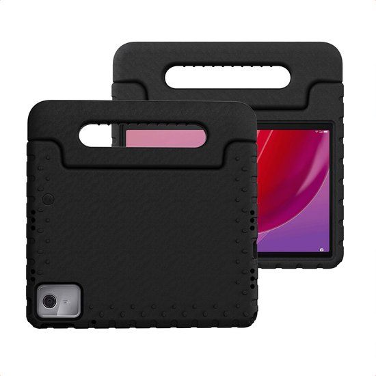 imoshion Tablet Hoes Kinderen - Geschikt voor Lenovo Tab M11 - Kidsproof Kinder Hoes - Zwart