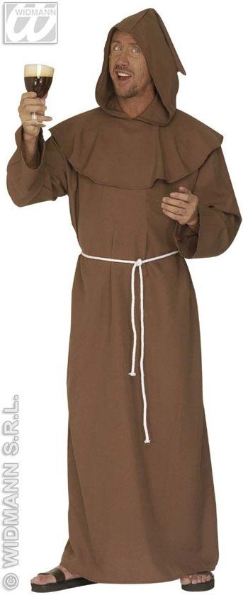 Widmann Monnik & Pater & Priester Kostuum Man Small Carnaval kostuum