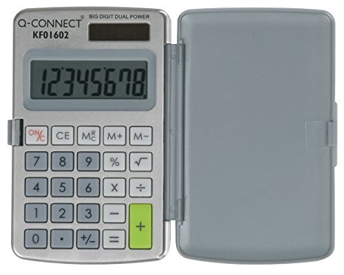 Q-Connect Q Connect 8-cijferige Pocket Calculator