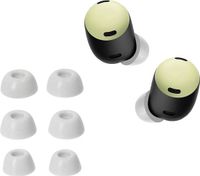 kwmobile 6x housse pour écouteurs - Convient pour Google Pixel Buds Pro - Mousse à mémoire de forme - Blanc