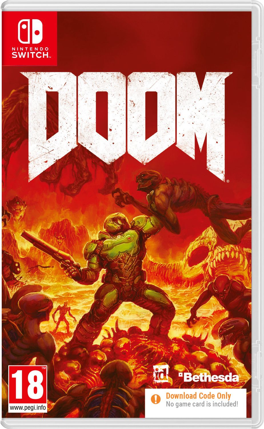 Bethesda Doom - Nintendo Switch - Code In Box