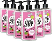 Marcels Green Soap Handzeep Patchouli & Cranberry - 6 x 500 ml