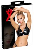 Late X You2Toys Bustier Beha van Natuurlijk Latex S Zwart
