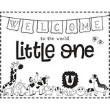 Rayher Hobby Welcome Little One houten stempel